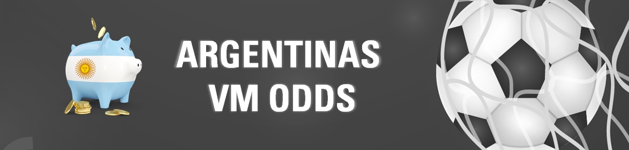 Argentinas odds ved VM 2022 i fodbold