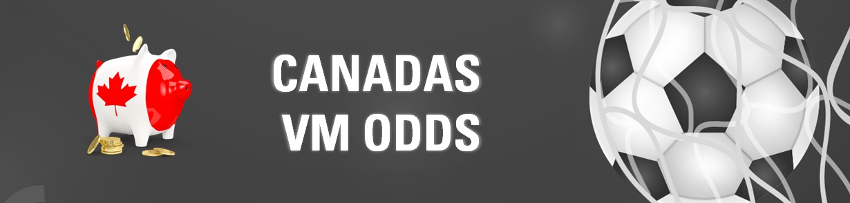 Canadas odds ved VM 2022 i fodbold