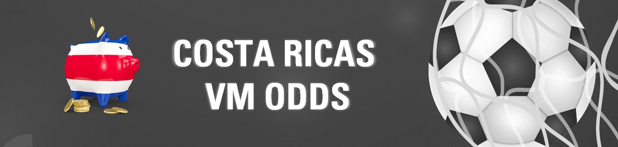 Odds på Costa Rica ved VM 2022