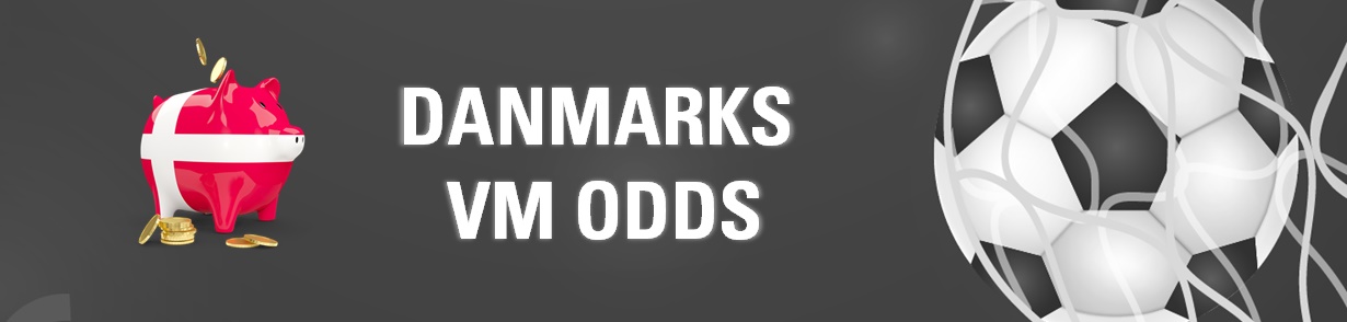 Danmarks odds ved VM 2022 i fodbold