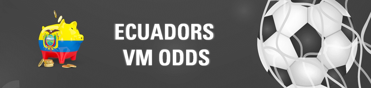 Ecuador odds ved VM 2022 i fodbold