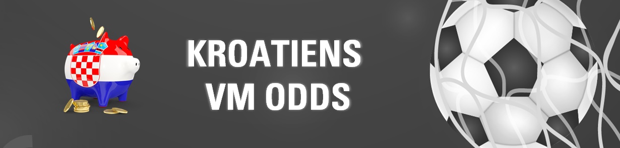 Kroatiens odds ved VM 2022 i fodbold