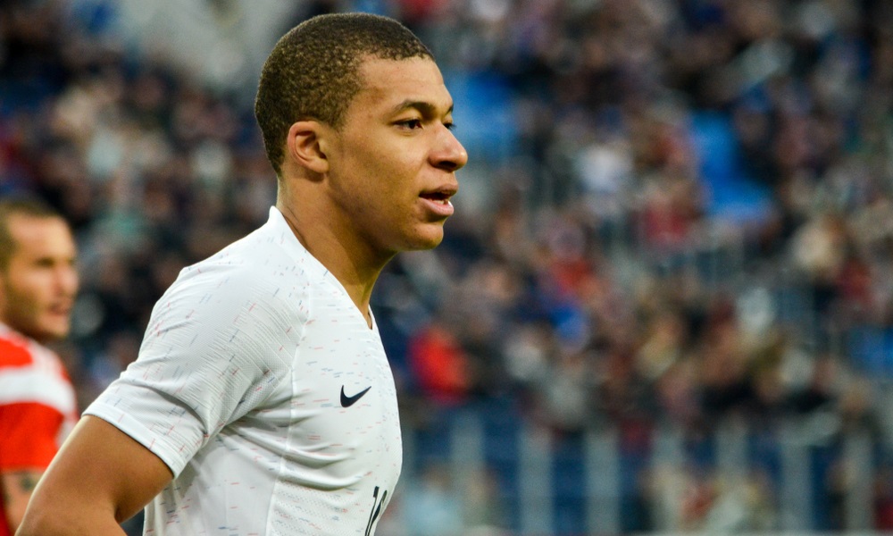 Kylian Mbappe for Frankrig