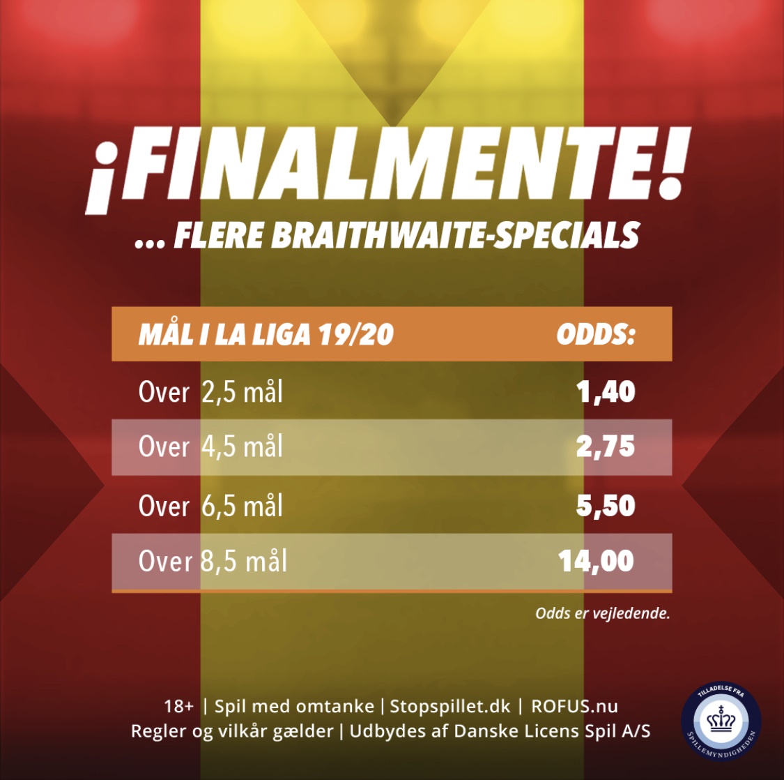 Martin Braithwaite odds