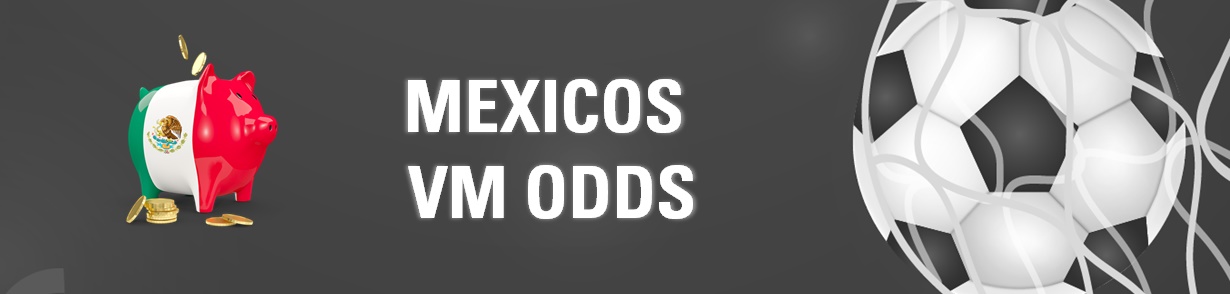 Mexicos odds ved VM 2022 i fodbold