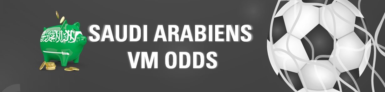 Saudi-Arabiens odds ved VM 2022 i fodbold