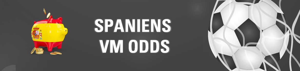 Spaniens odds ved VM 2022 i fodbold