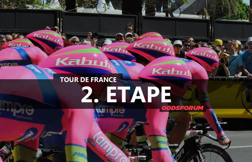2. etape i Tour de France 2019