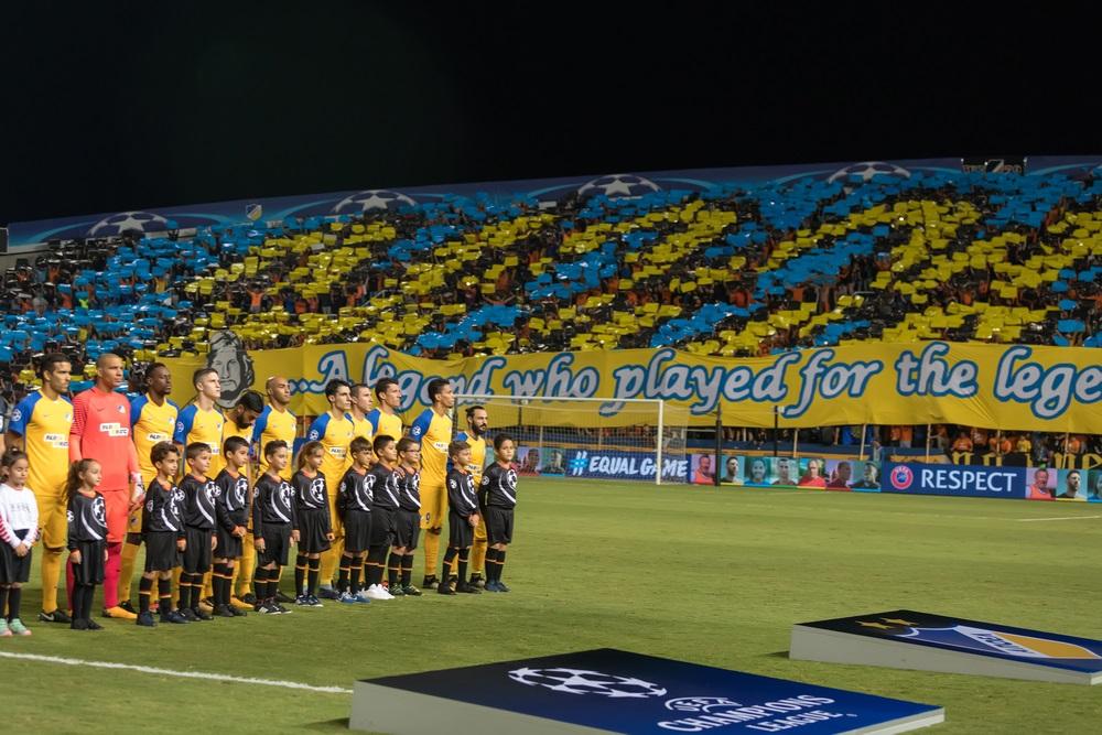 Apoel Nicosia før Champions League kamp