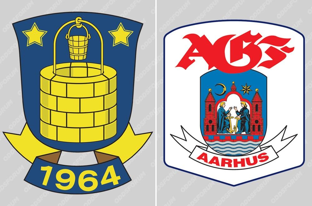 Brøndby IF vs AGF logo