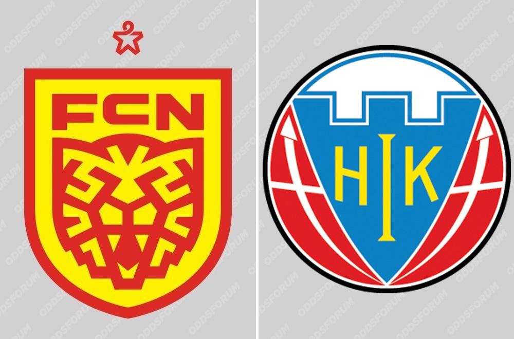 FC Nordsjælland vs Hobro IK logo