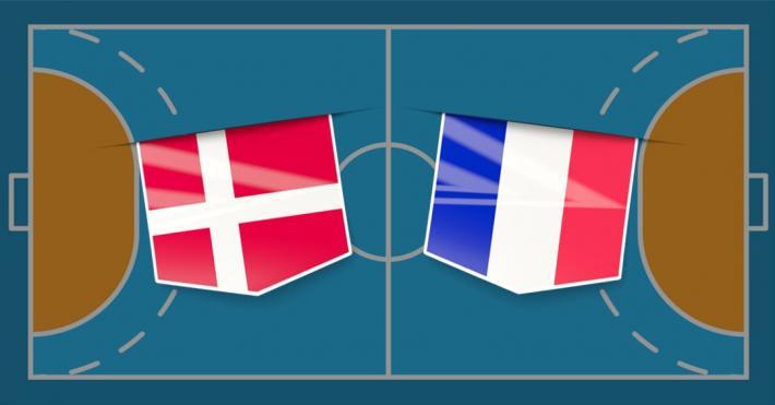 Danmark mod Frankrig i håndbold