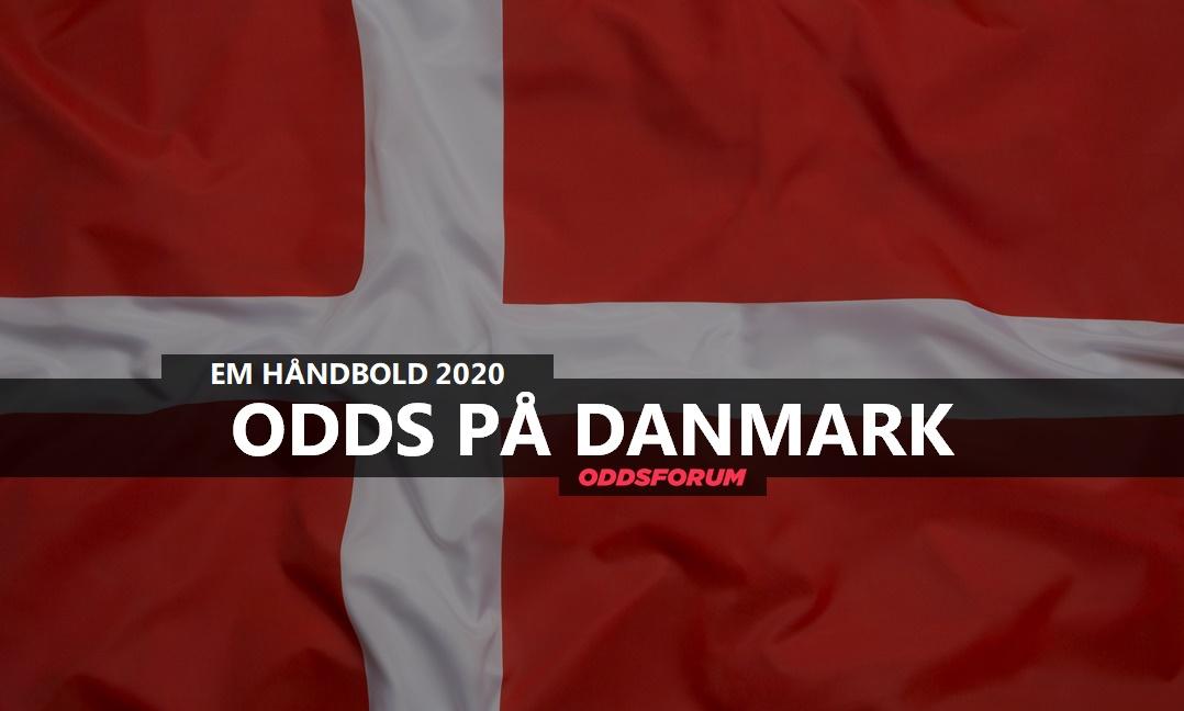 Danmarks odds ved EM i Herrehåndbold 2020