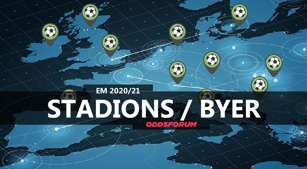 Stadions, byer og spillesteder ved EM 2020/2021