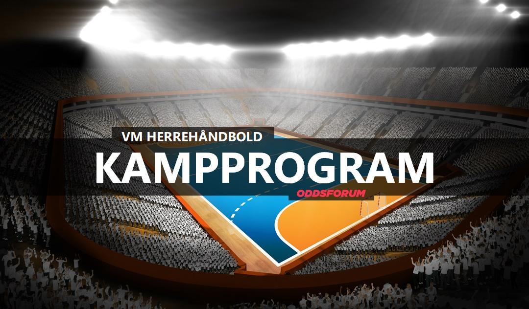 Kampprogram VM Herrehåndbold