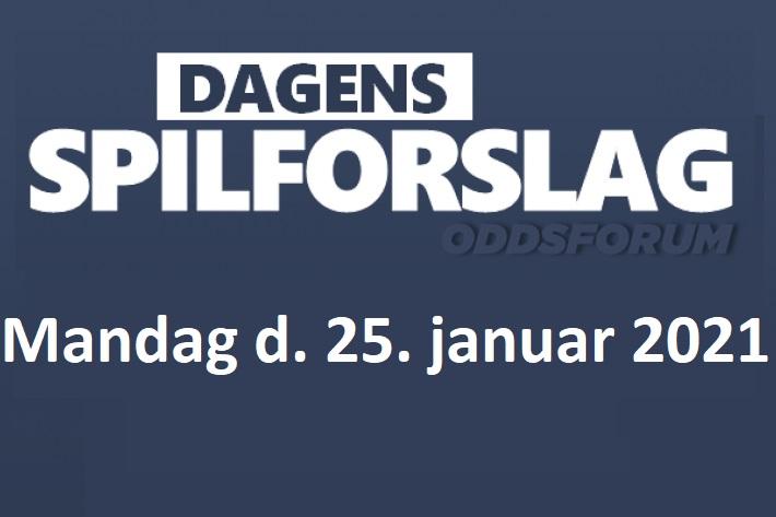 Mandag d. 25. januar 2021