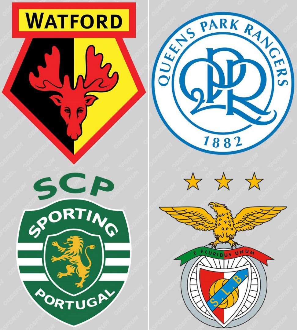 Watford vs QPR og Sporting CP vs Benfica