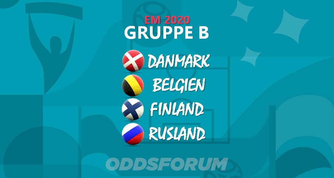 Gruppe B ved EM 2020 i fodbold