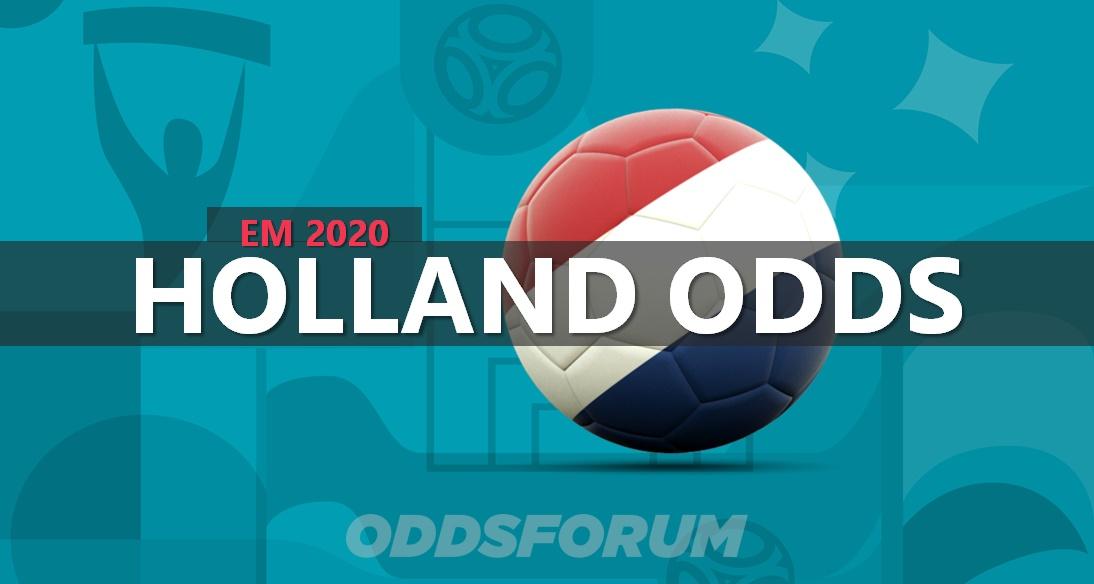Hollands odds ved EM 2020 i fodbold