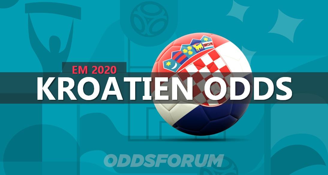 Kroatien odds ved EM 2020 i fodbold