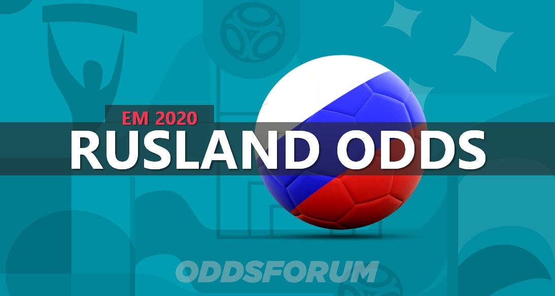 Ruslands odds ved EM 2020 i fodbold