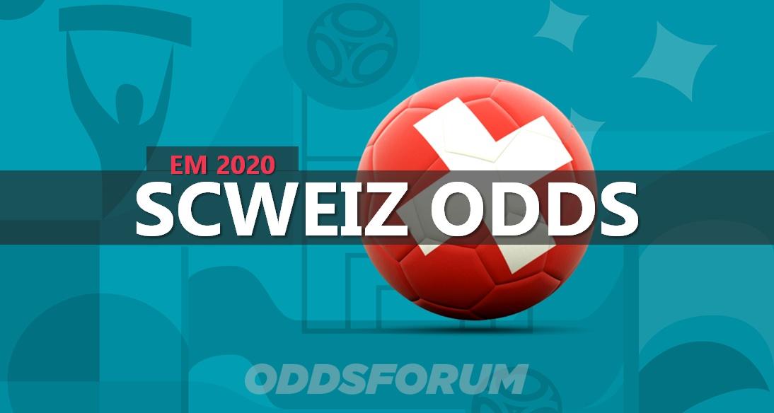 Schweiz odds ved EM 2020 i fodbold