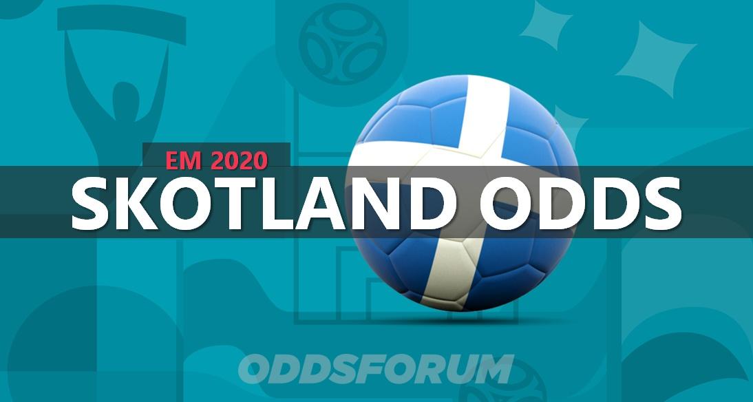 Skotlands odds ved EM 2020 i fodbold
