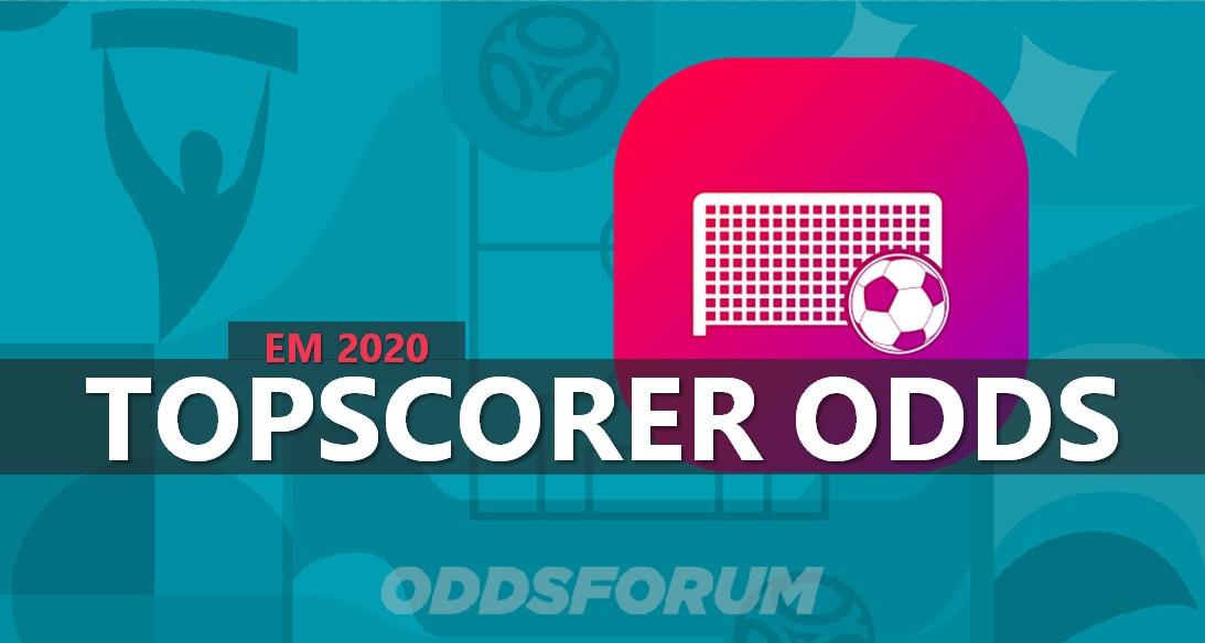 Topscorer odds/liste ved EM 2020 i fodbold