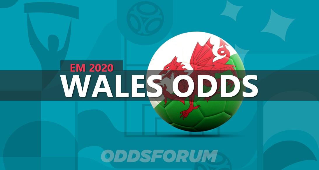 Wales' odds ved EM 2020 i fodbold