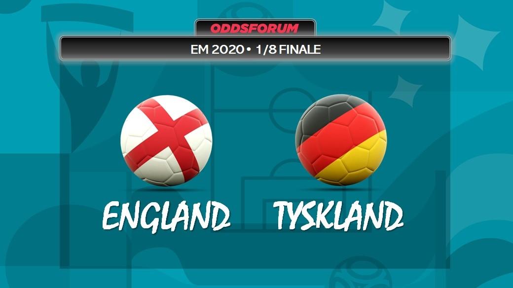 England vs Tyskland ved EM 2020 i fodbold