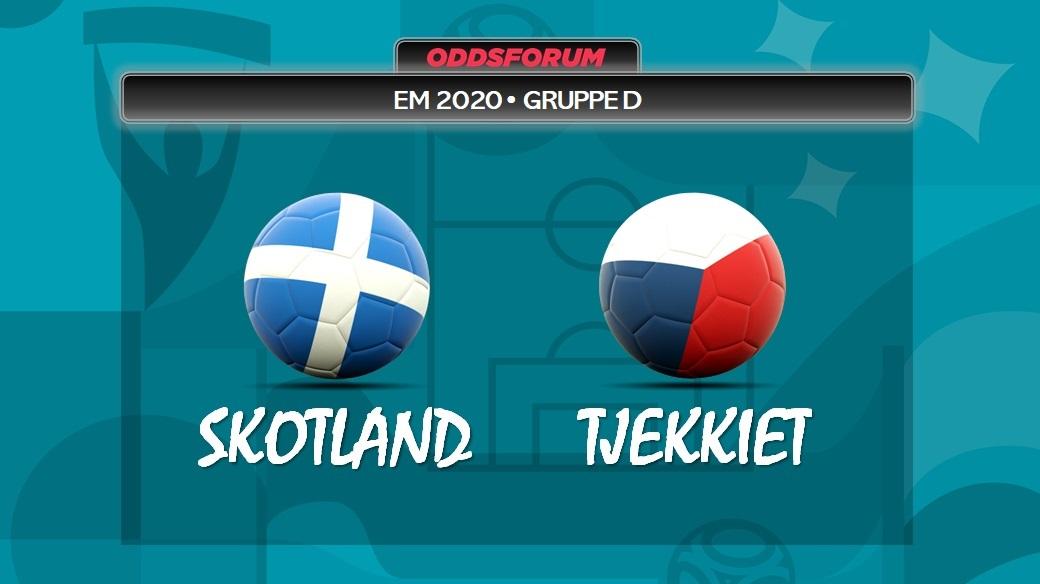 Skotland vs Tjekkiet ved EM 2020 i fodbold