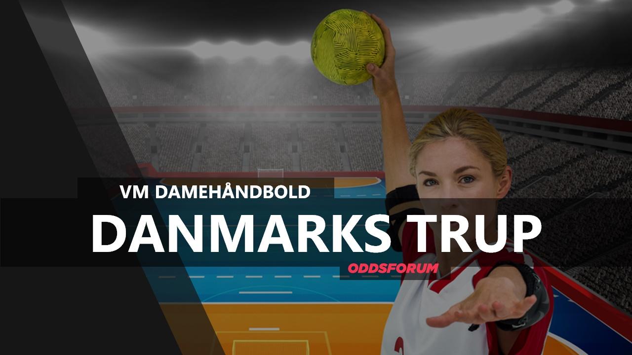 Danmarks trup til VM i Damehåndbold