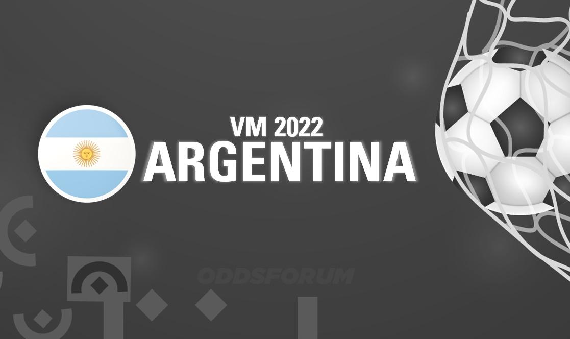 Argentinas trup, kampe og odds ved VM 2022 i fodbold