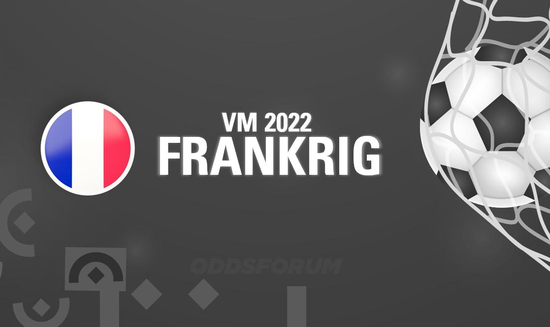 Frankrigs trup, kampe og odds ved VM 2022 i fodbold