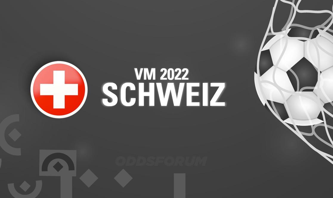 Schweiz' trup, kampe og odds ved VM 2022 i fodbold