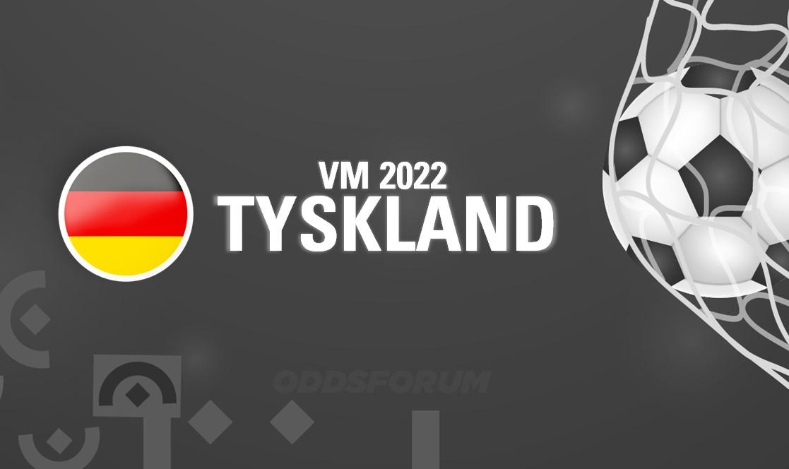 Tysklands trup, kampe og odds ved VM 2022 i fodbold