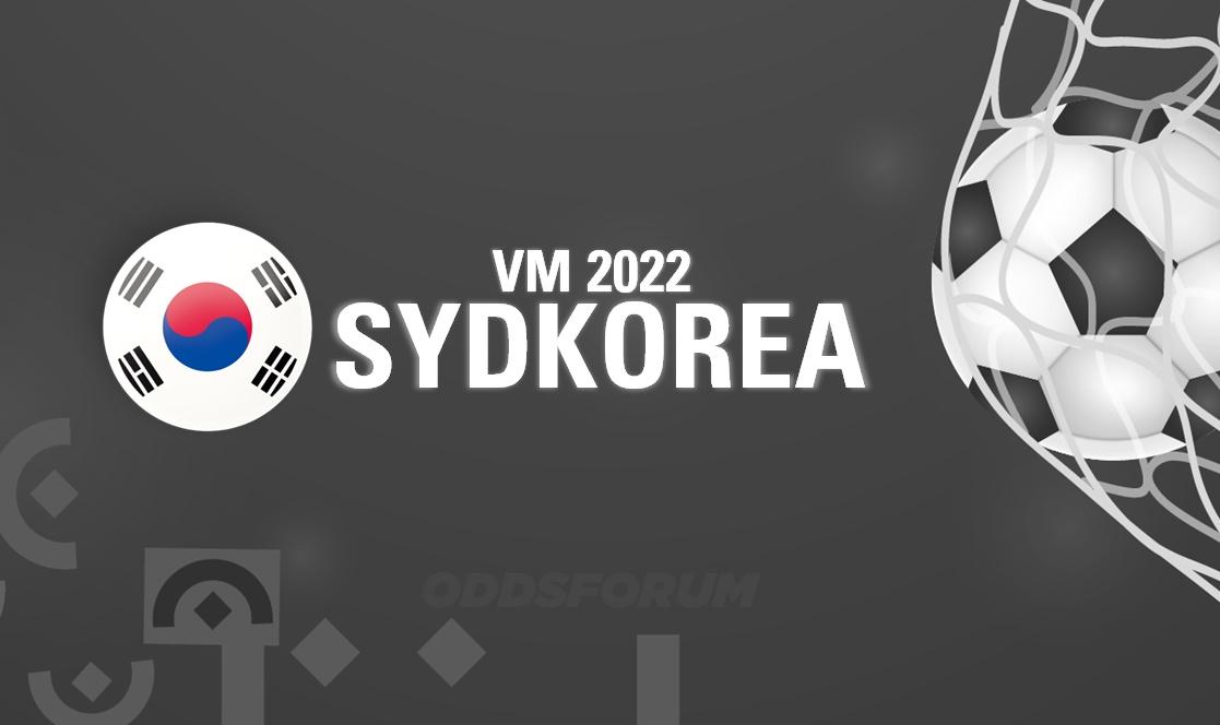 Sydkoreas trup, kampe og odds ved VM 2022 i fodbold