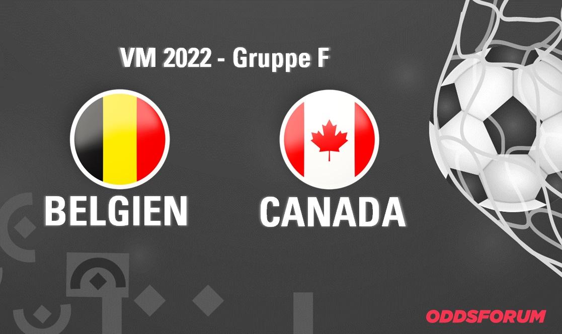 Belgien - Canada ved fodbold VM 2022