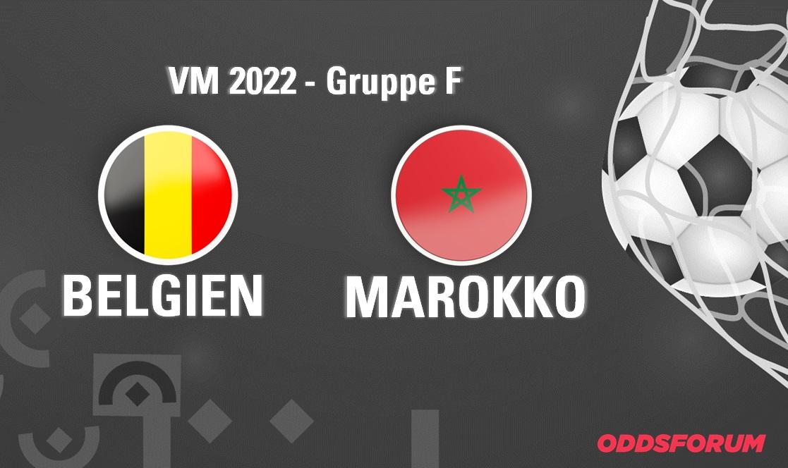 Belgien - Marokko ved fodbold VM 2022