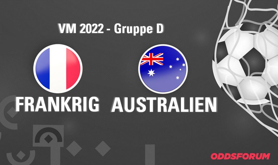 Frankrig - Australien ved fodbold VM 2022