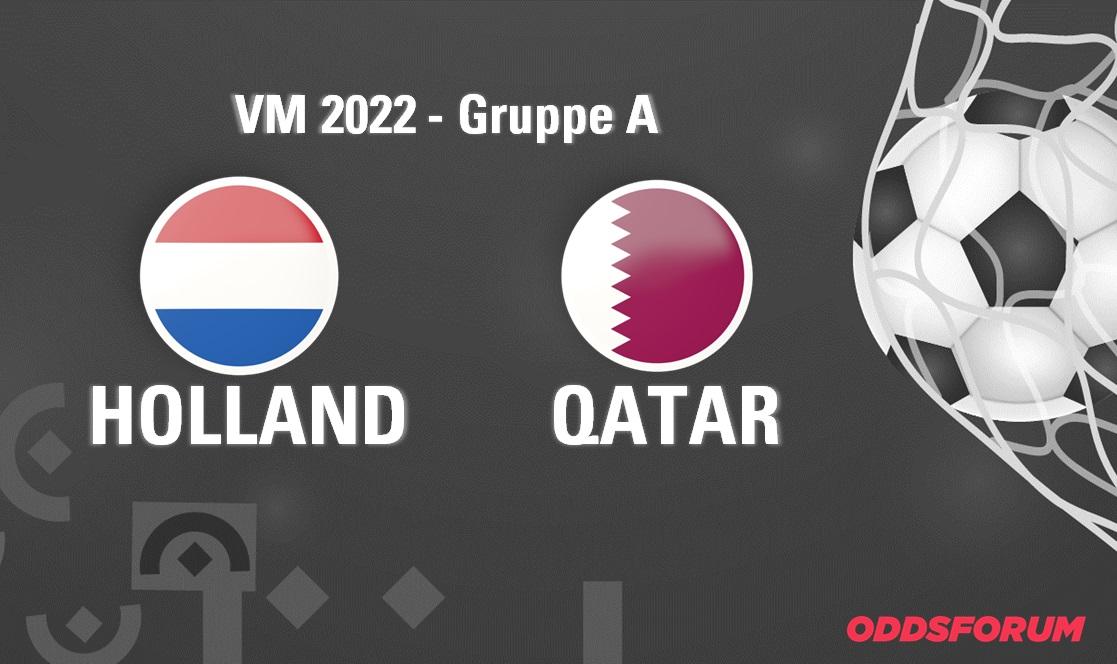 Holland - Qatar ved fodbold VM 2022