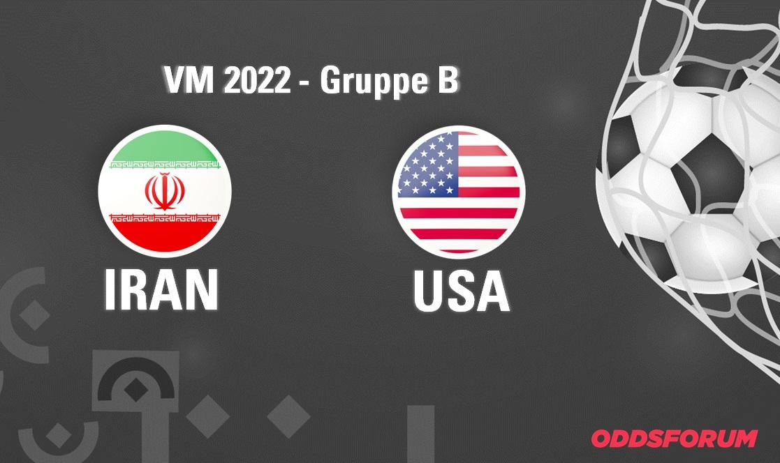 Iran - USA ved fodbold VM 2022