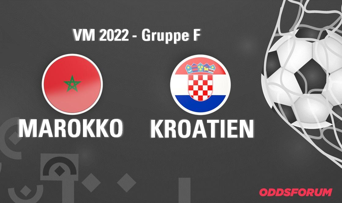 Marokko - Kroatien ved fodbold VM 2022