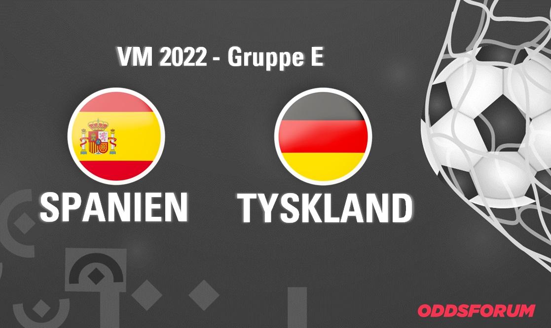 Spanien - Tyskland ved fodbold VM 2022