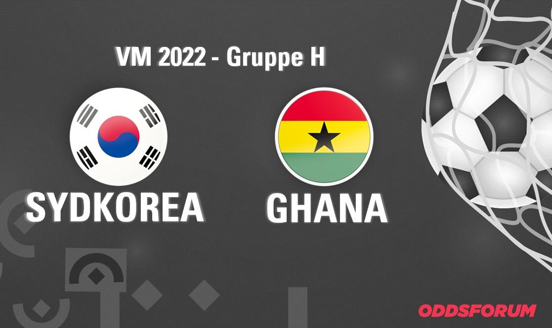 Sydkorea - Ghana ved fodbold VM 2022