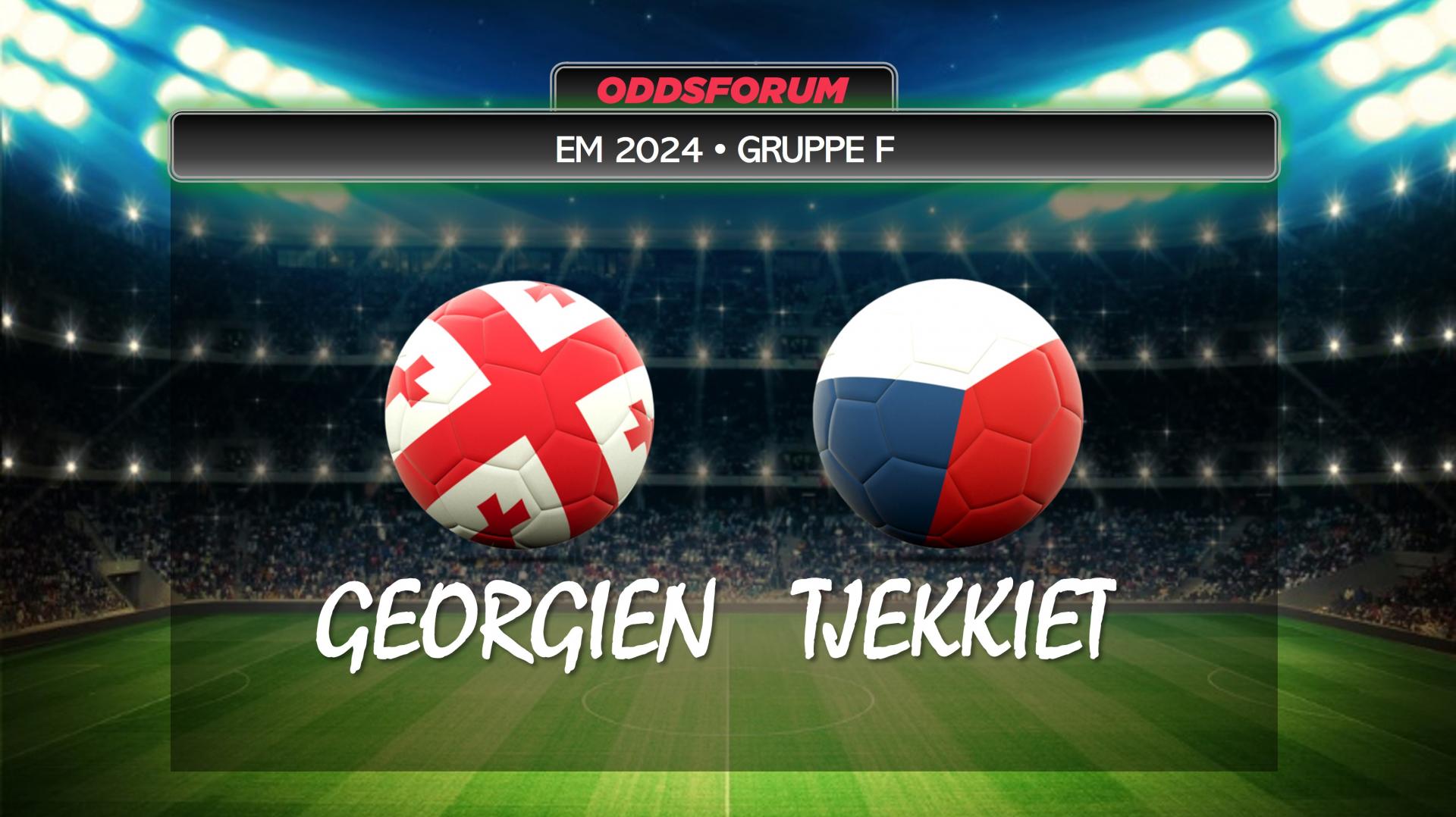 EM 2024 i fodbold. Georgien mod Tjekkiet