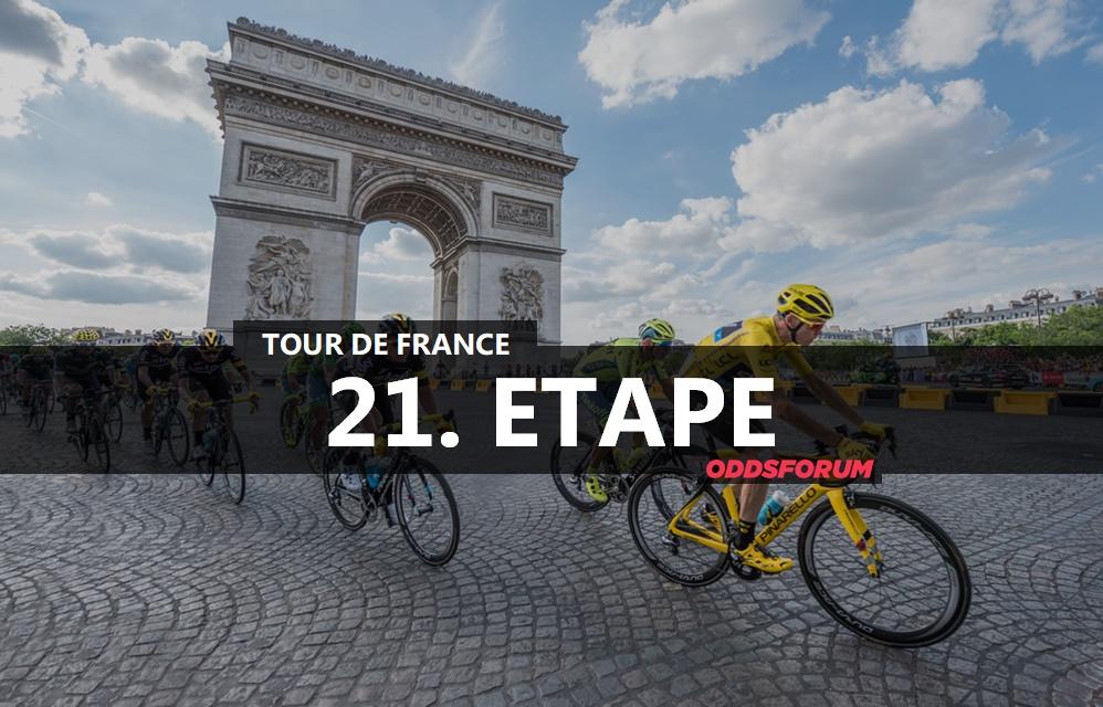 21. etape i Tour de France 2019