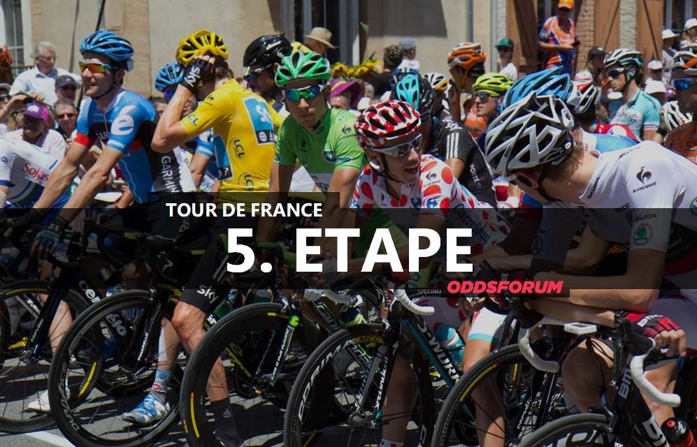 5. etape i Tour de France 2019