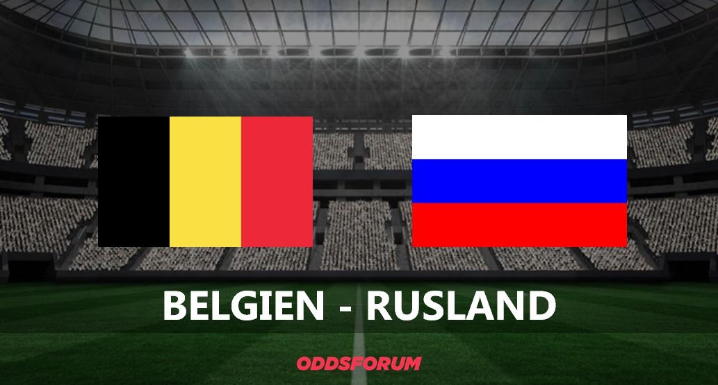 Belgien - Rusland spilforslag & odds