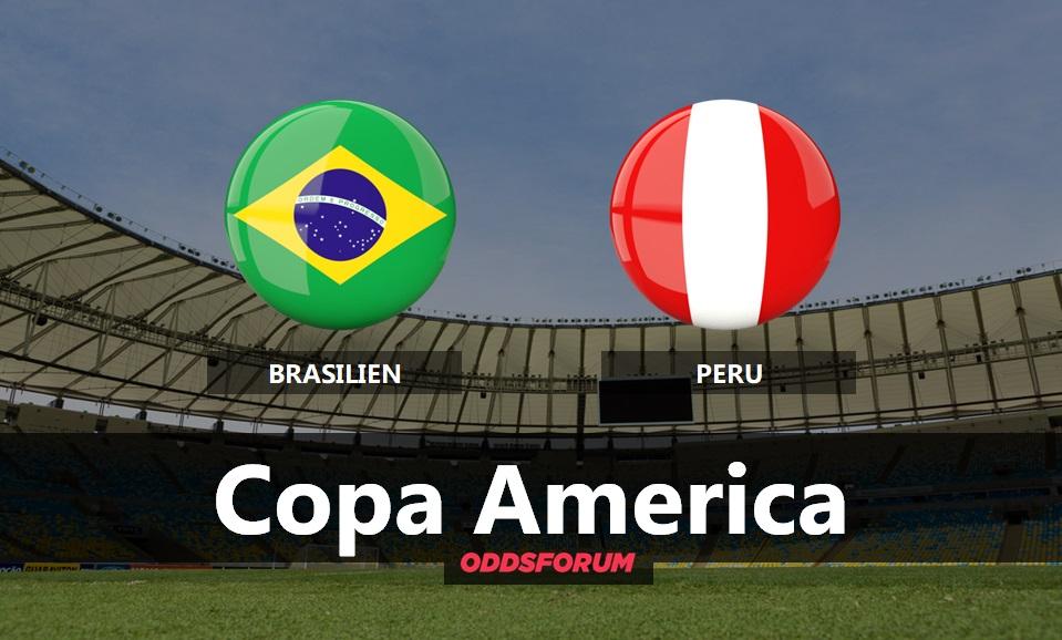 Brasilien - Peru odds: Spilforslag til Copa America finalen 2019